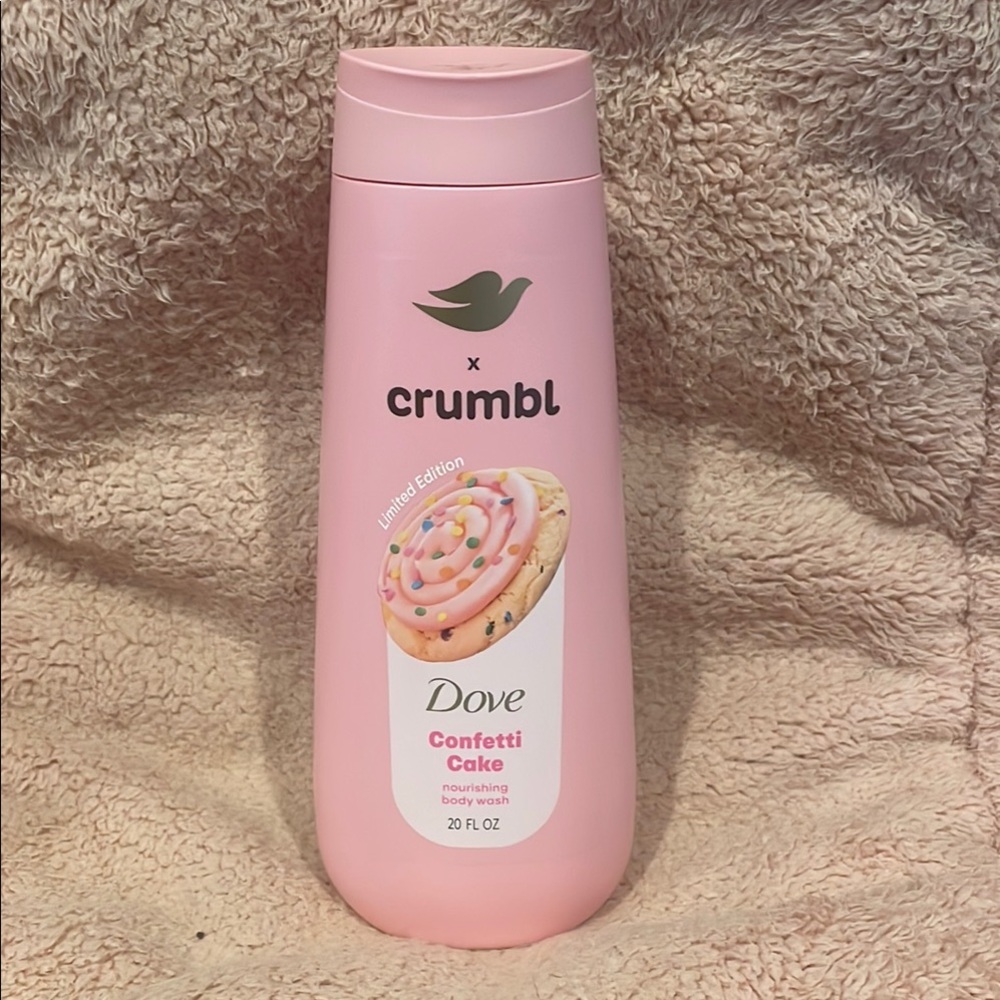 Dove x Crumbl Confetti Cake Body Wash - LIMITED EDITION